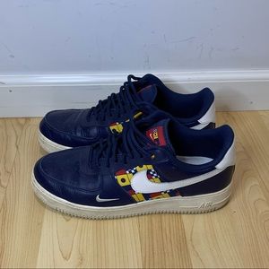 Nautical Nike Air Force Ones